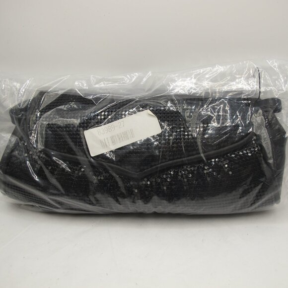 Whiting & Davis black mesh evening bag - Picture 1 of 5